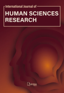 Cover image for the International Journal of Human Sciences Research, featuring a layered silhouette of a human profile.